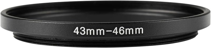 JOYTOLIN 43-46mm Metal Step-Up Ring Adapter Compatible with Mirrorless Cameras DSLR Lens, UV CPL ND Filter Thread Converter, Black - Image 3